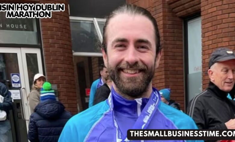 Oisin Hoy Dublin Marathon