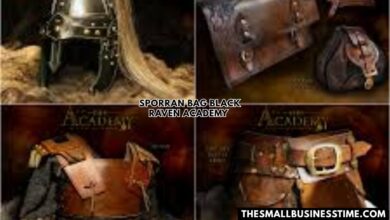 Sporran Bag Black Raven Academy