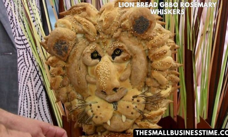 Lion Bread GBBO Rosemary Whiskers