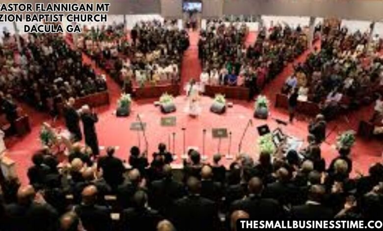 pastor flannigan mt zion baptist church dacula ga