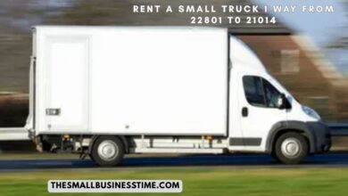 Rent a Small Truck 1 Way from 22801 to 21014
