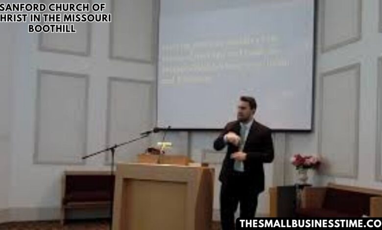 Sanford Church of Christ in the Missouri Bootheel