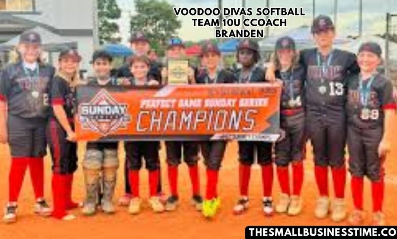 Voodoo Divas Softball Team 10U Ccoach Branden
