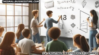 1-4: Creating a Masterpiece [15 Marks]