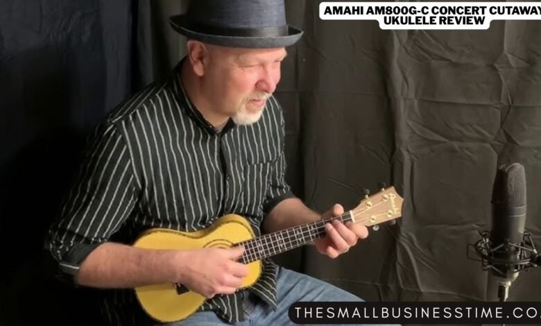 Amahi AM800G-C Concert Cutaway Ukulele Review