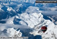 Hot Air Balloons Over Zugspitze