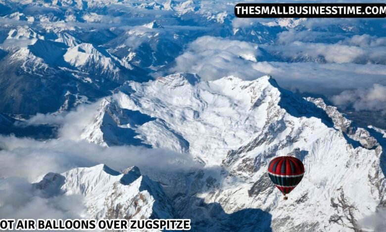 Hot Air Balloons Over Zugspitze