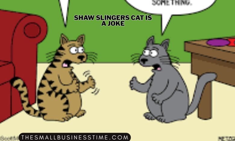 Shaw Slingers Cat Is a Joke