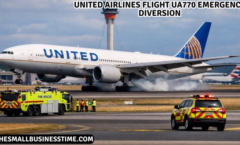 United Airlines Flight UA770 Emergency Diversion