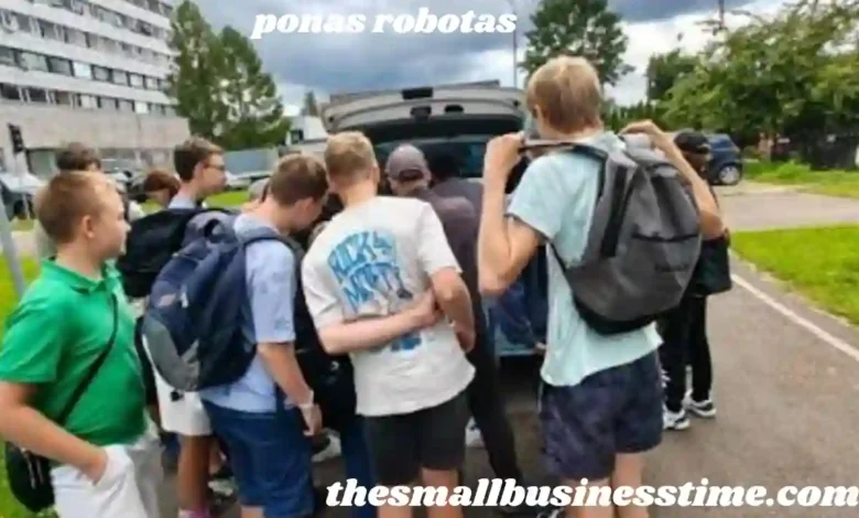 ponas robotas