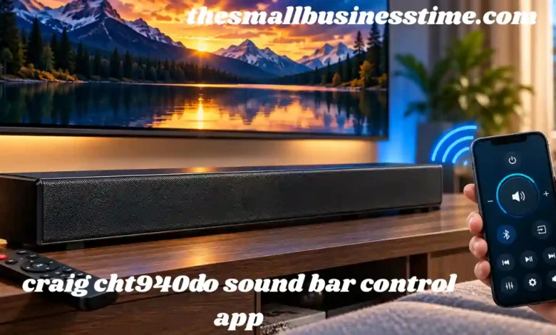 craig cht940do sound bar control app