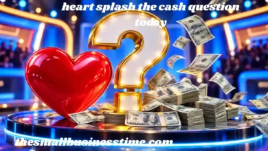 heart splash the cash question today