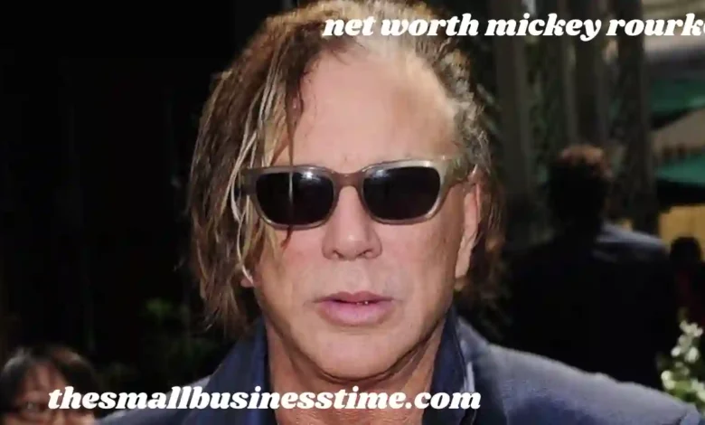 net worth mickey rourke