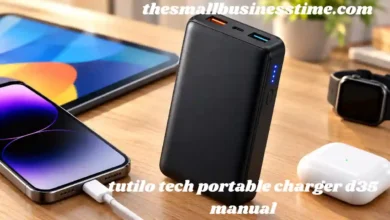 tutilo tech portable charger d35 manual