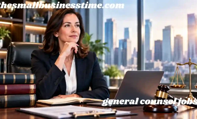 general counsel jobs